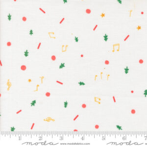 Moda Fabrics Lizzy House Tiny Christmas Sprinkles Snow