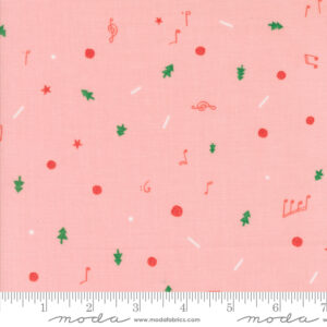 Moda Fabrics Lizzy House Tiny Christmas Sprinkles Cotton Candy
