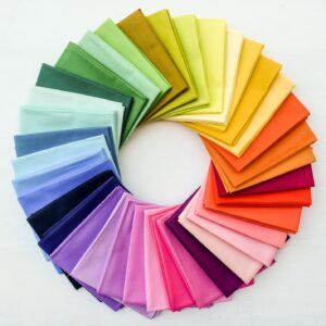 Windham Fabrics Heather Ross and Annabel Wrigley Ruby + Bee Solids Fat Quarter Bundle