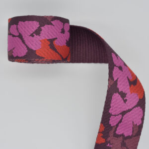 Abstract Floral Webbing 2"