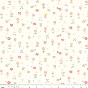 Riley Blake Designs Minki Kim Sunsetridge Mosaic Cream