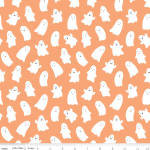 Riley Blake Designs My Minds Eye Hey Pumpkin Ghosts Pumpkin