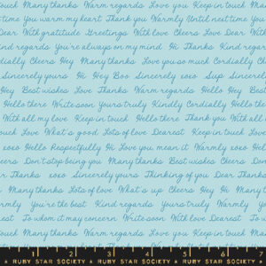 Ruby Star Society Rashida Coleman-Hale Salutations Hello Goodbye Polar