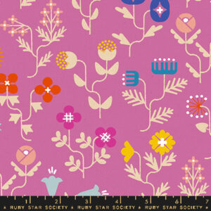 Ruby Star Society Rashida Coleman-Hale Salutations Forget Me Not Canvas Heliotrope
