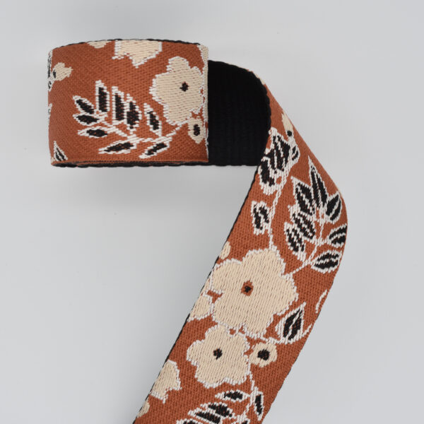 Botanical Yellow Webbing 2"