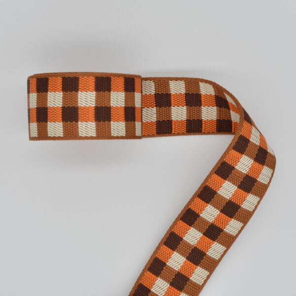 Check Marmalade Webbing 1-1/2"