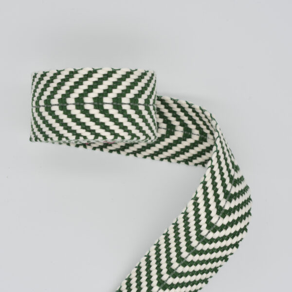 Chevron Basil Webbing 1-1/2"