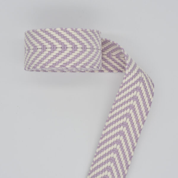 Chevron Petunia Webbing 1-1/2"