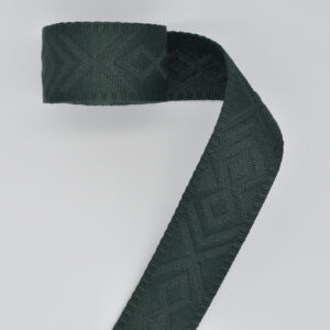 Embossed Hunter Green Webbing 1-1/2"