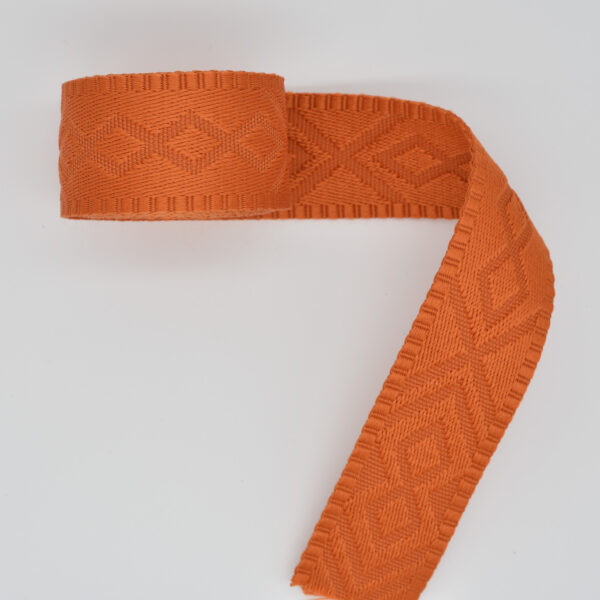 Embossed Marmalade Webbing 1-1/2"