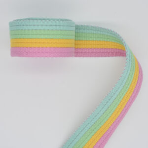 Stripe Unicorn Webbing 1-1/2"