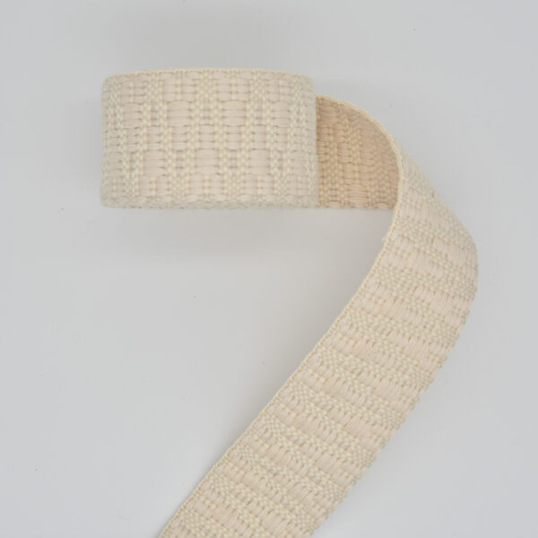 Zig Zag Natural Webbing 1-1/2"