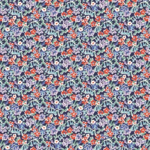 Riley Blake Designs Liberty London London Bouquet Regent Meadow Midnight
