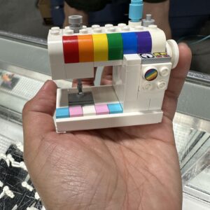 Sewtopia PRIDE LEGO® Sewing Machine
