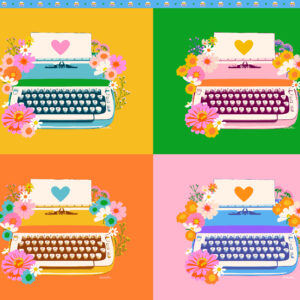 Ruby Star Society Melody Miller Best Day Ever Typewriter Panel