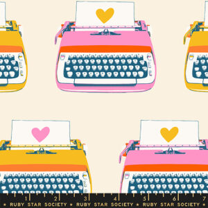 Ruby Star Society Melody Miller Best Day Ever Typewriters Natural (REMNANT)