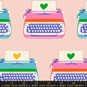Ruby Star Society Melody Miller Best Day Ever Typewriters Vintage Pink