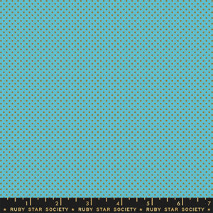 Ruby Star Society Alexia Marcelle Abegg Catnap Mini Dots Turquoise