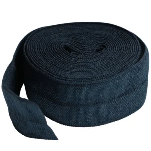 By Annie Fold-over Elastic 3/4in x yard Navy