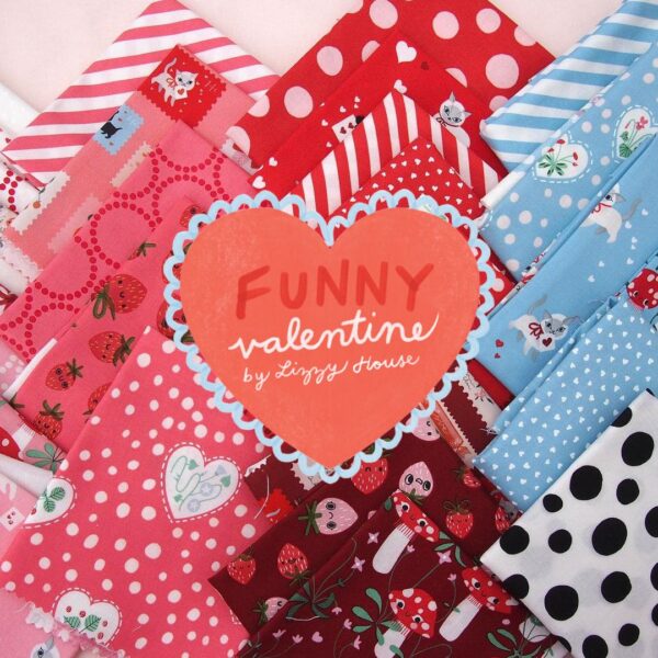 Moda Fabrics Lizzy House Funny Valentine Bundle