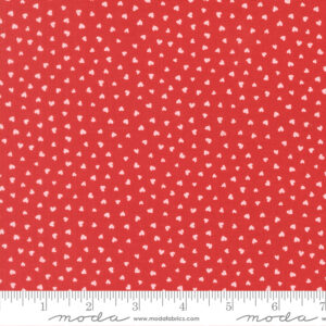 Moda Fabrics Lizzy House Funny Valentine Tiny Hearts Love