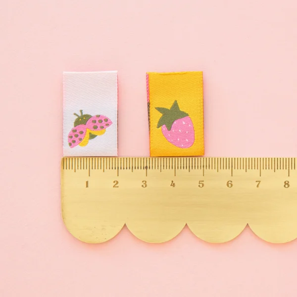 Sarah Hearts Joyful June Woven Labels - Image 4