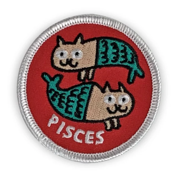 Gemma Correll Catstrology Patch ♓ Pisces (February 19 - March 20)