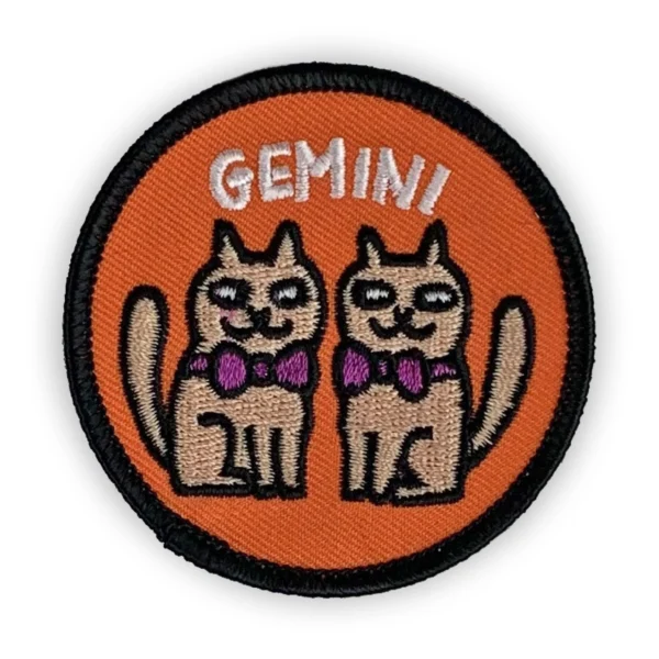 Gemma Correll Catstrology Patch ♊ Gemini (May 21 - June 20)