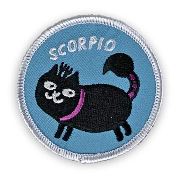 Gemma Correll Catstrology Patch ♏ Scorpio (October 23 - November 21)