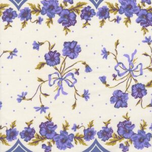Moda Stacy Iest Hsu Classic Retro Toweling Floral Pansy