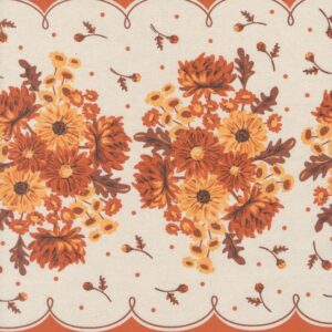 Moda Stacy Iest Hsu Classic Retro Toweling Floral Mums