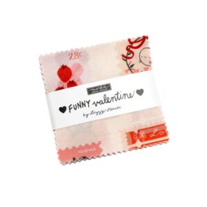 Moda Fabrics Lizzy House Funny Valentine Mini Charm