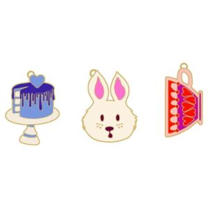 Ruby Star Society Sarah Watts Hello Alice Zipper Pulls 3ct