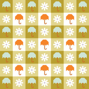 Pen + Paper Patterns Chance of Rain Sun Break Quilt Kit