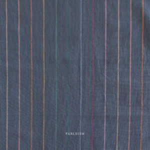 Fableism Lucky Loom Skinny Stripe Dark Rainbow