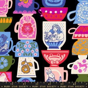 Ruby Star Society Sarah Watts Hello Alice Tea Party Black