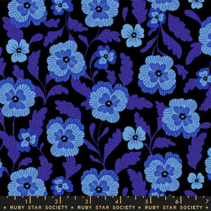 Ruby Star Society Sarah Watts Hello Alice Running Violets Black