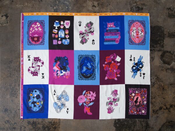 Ruby Star Society Sarah Watts Hello Alice Wonderland Panel - Image 2