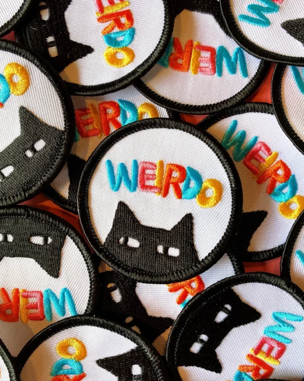 Gemma Correll Weirdo Cat Patch - Image 2