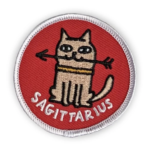 Gemma Correll Catstrology Patch ♐ Sagittarius (November 22 - December 21)