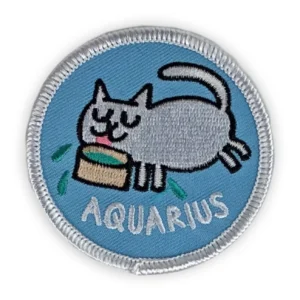 Gemma Correll Catstrology Patch ♒ Aquarius (January 20 - February 18)