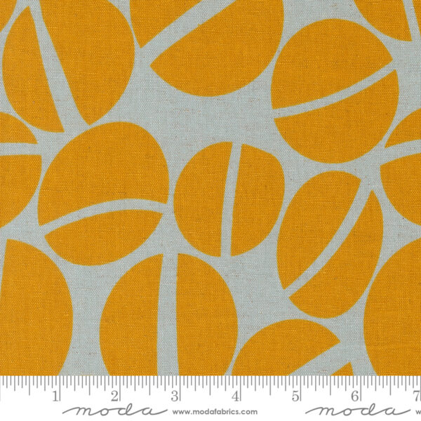 Moda Zen Chic Urban Whisper Mochi Linen Sway Dots Sky