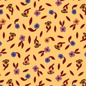 Cloud 9 Fabrics Leah Duncan Fern Grove Seed Blossom