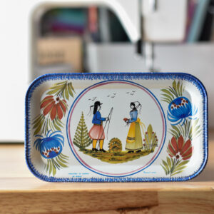 French Country Scene Tray