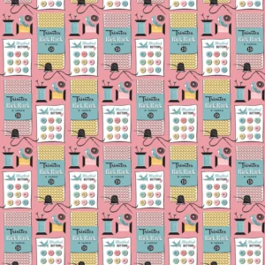Poppie Cotton Sheri McCulley Granny's Sewing Room Sewing Notions Pink