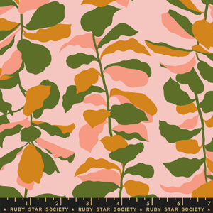 Ruby Star Rising Collaborative Calathea Fiddle Leaf Sweet Pink