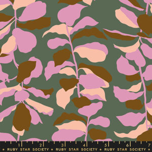Ruby Star Rising Collaborative Calathea Fiddle Leaf Seaweed (REMNANT)