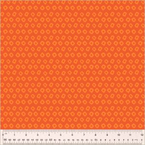 Windham Fabrics Heather Ross Ruby and Bee Blenders Shibori Mandarin Marigold