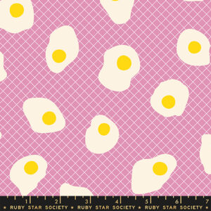 Ruby Star Society Kimberly Kight Egg And Friends Fried Eggs Kiss