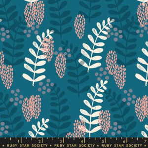 Ruby Star Society Jen Hewett Reimagined Landscapes Fern Dell Teal